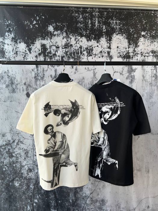 OFF-white футболка мужская оверсайз оригинал черная белая