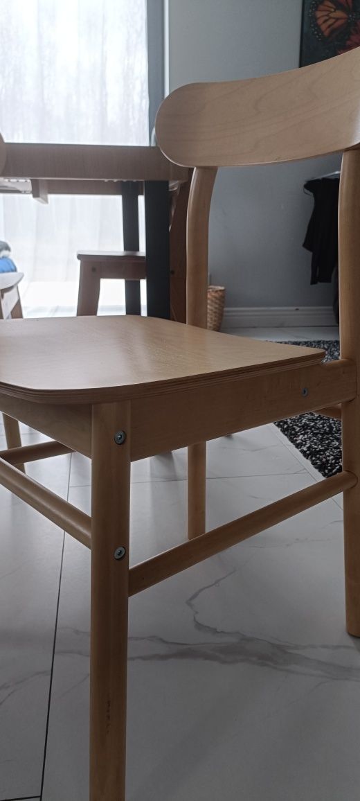 Ronninge Brzoza IKEA 2 szt krzesło do jadalni