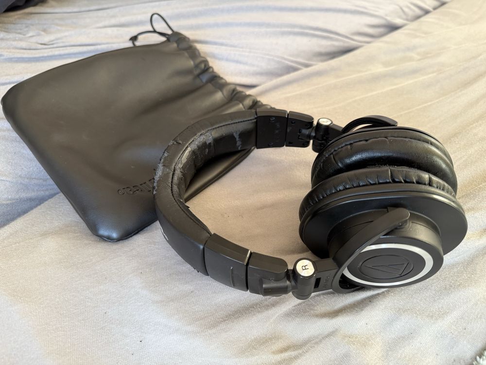 AudioTechnica ATH M50xBT Stan Dobry+ Komplet