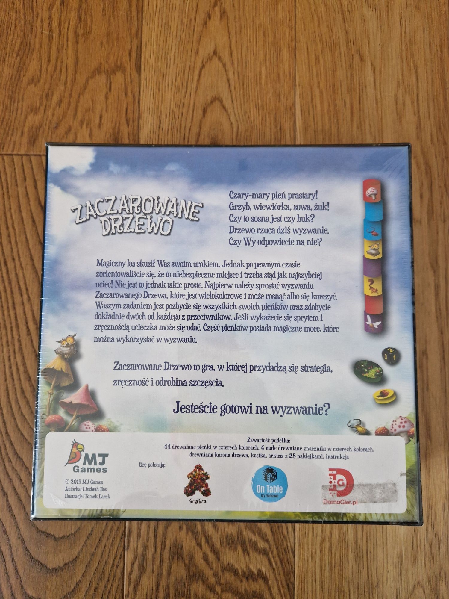 Zaczarowane drzewo gra planszowa NOWA 6+