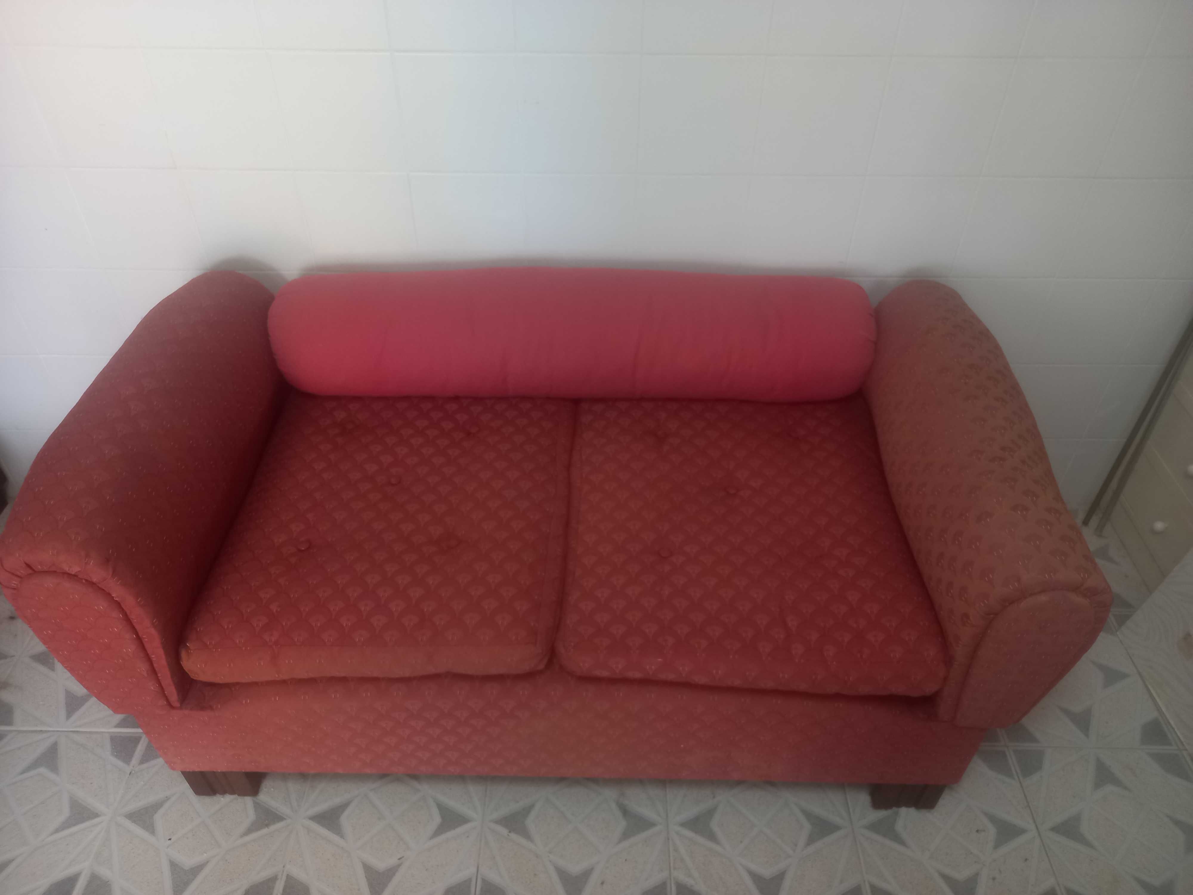 Sofá/ cama vintage 2 lugares