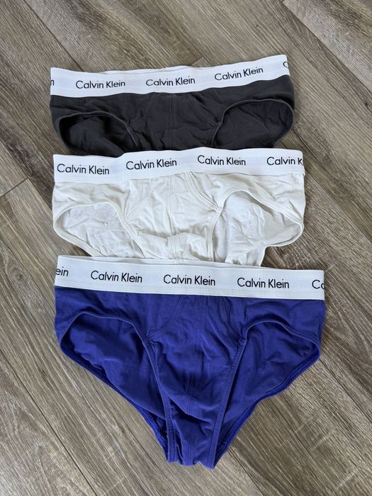 Slipy męskie trzy pary calvin klein M używane
