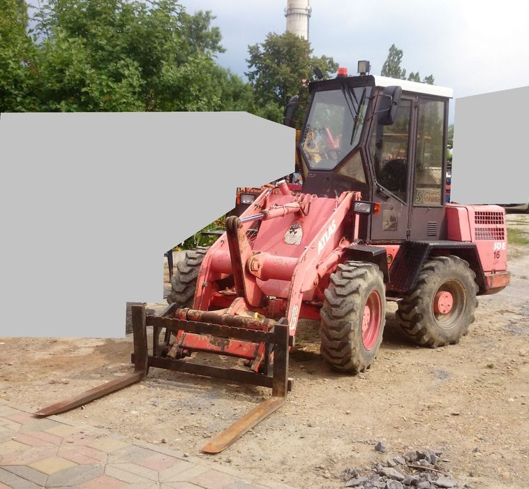 Atlas 50E, 52  szczęka, widły do palet, zadbana