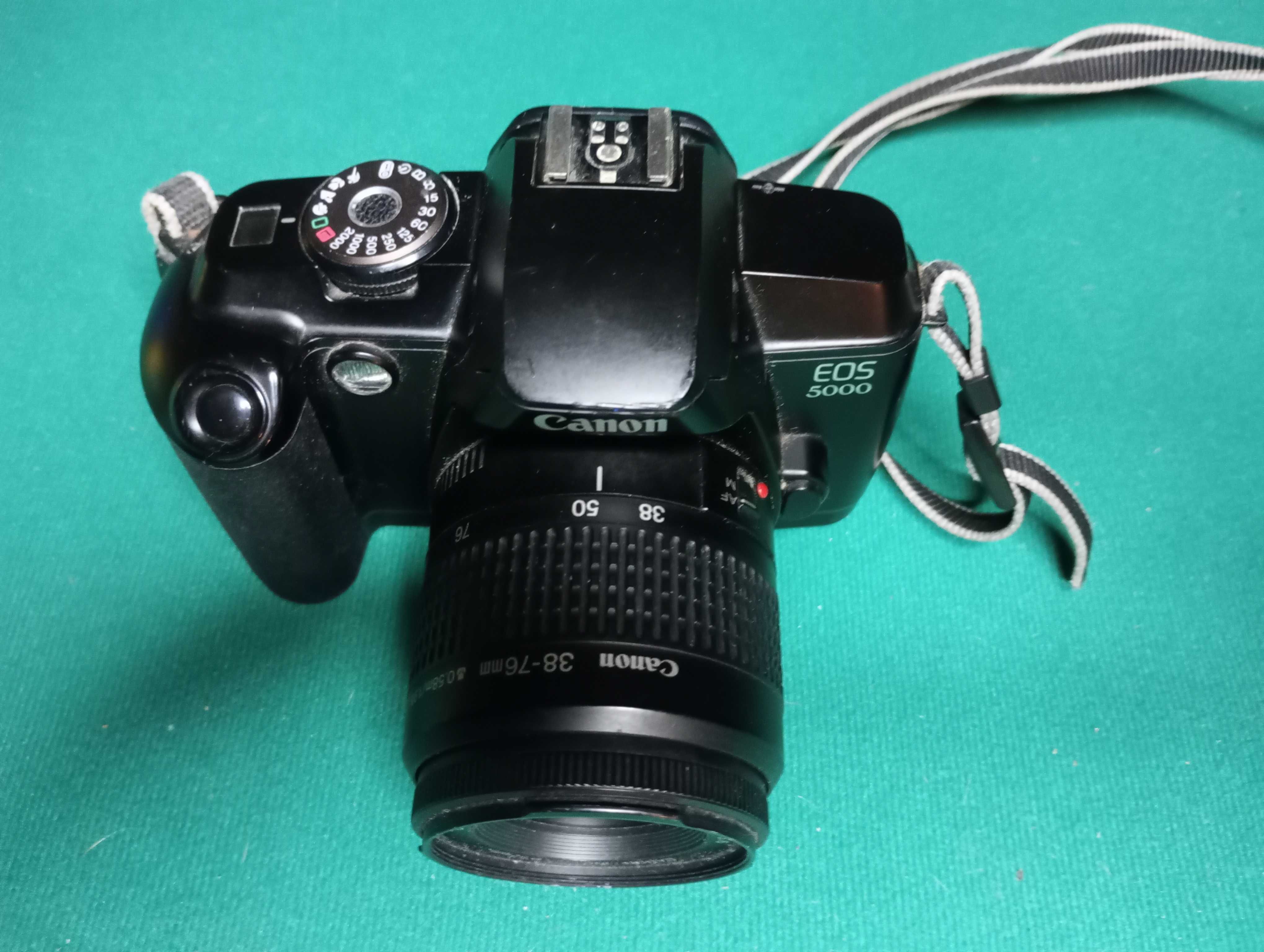 Aparat CANON EOS 5000 obiektyw  Lens EF 38-76mm