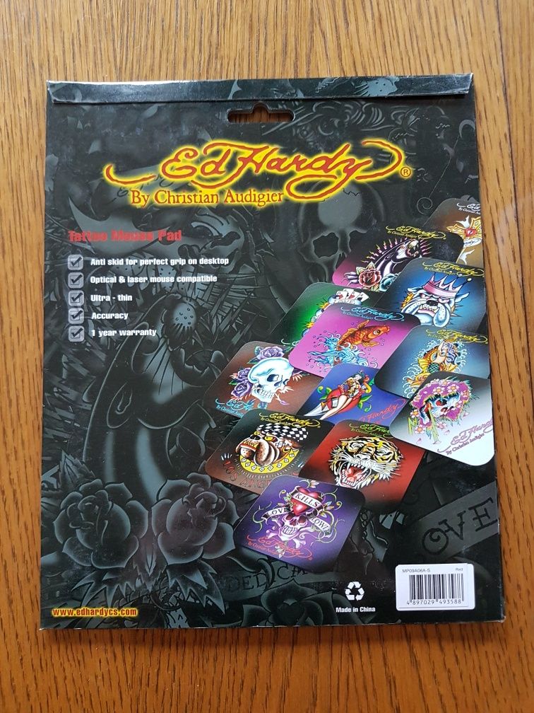 Podkładka pod myszkę Limited Edition  Ed Hardy by Christian Audigier