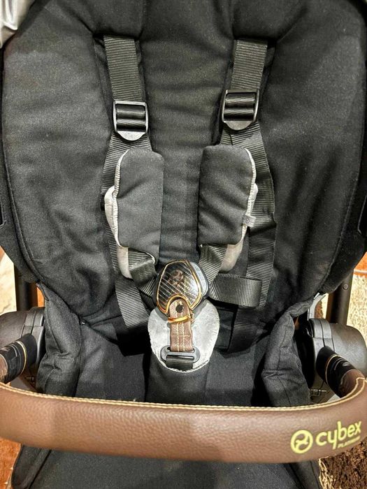 Carrinho de Bebé Cybex Priam Rosegold Sepia Black