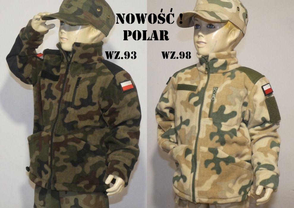 Polar wz.93 moro bluza wz98 pantera Woodland ocieplacz mundur kamufla