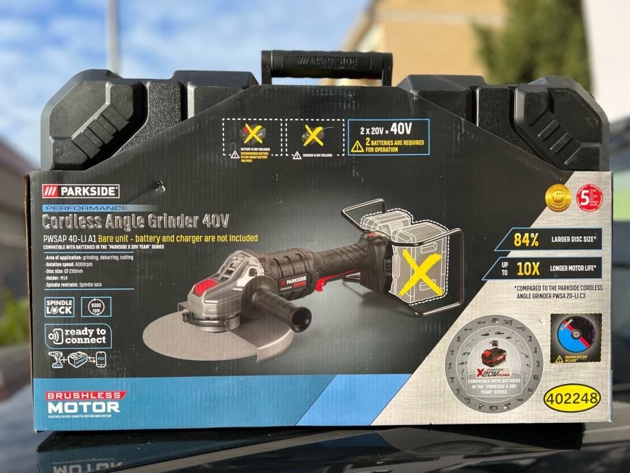 Rebarbadora Parkside 40v