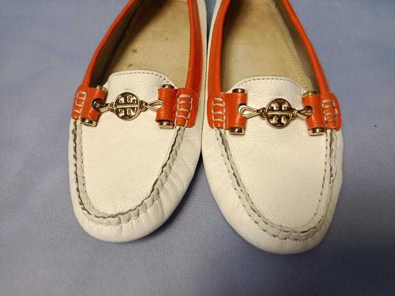 Жіночі дизайнерські мокасини Tory Burch Daria leather driver розмір 40