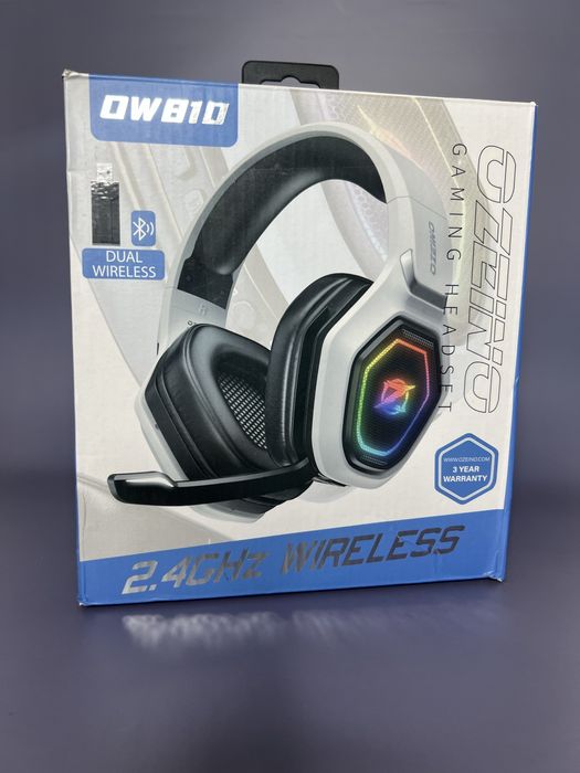 Ігрові бездротові навушники Ozeino OW810 – Bluetooth + 2.4GHz