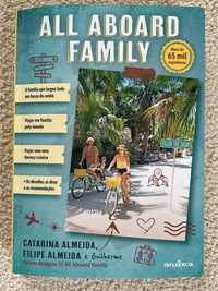 Livro All Aboard Family autografado - como novo