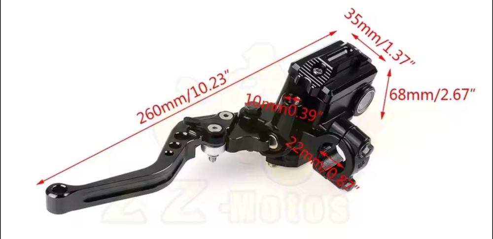 Ручки гидравлические,регулируемие,тормоза и сцепления,мотоцикла,скутер