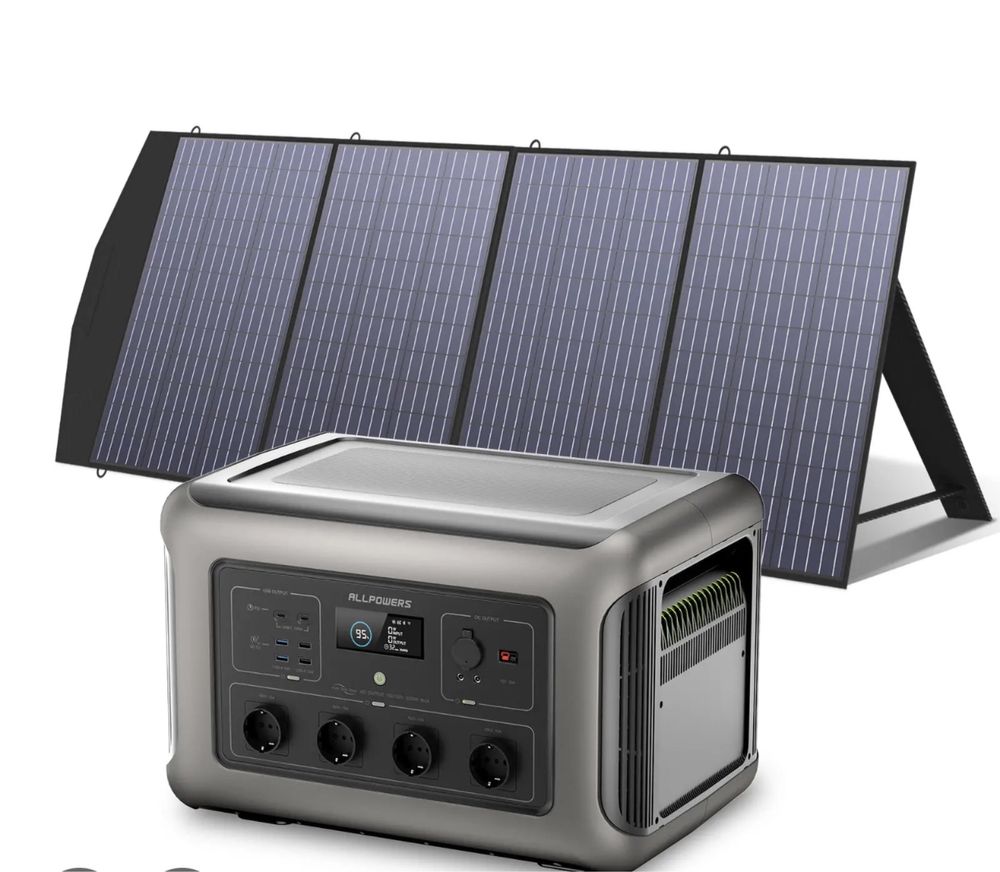 Зарядна станція Allpowers R1500 1800W 1152Wh новий з гарантією!!