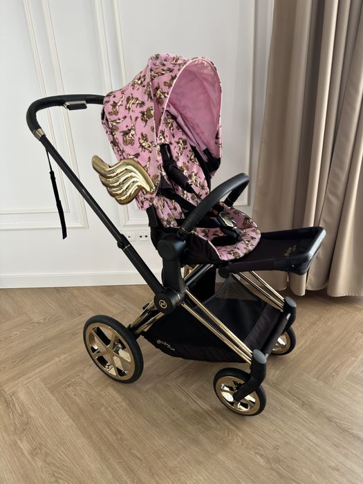 Cybex Priam 2.0 Wózek Spacerowy By Jeremy Scott Cherub Pink