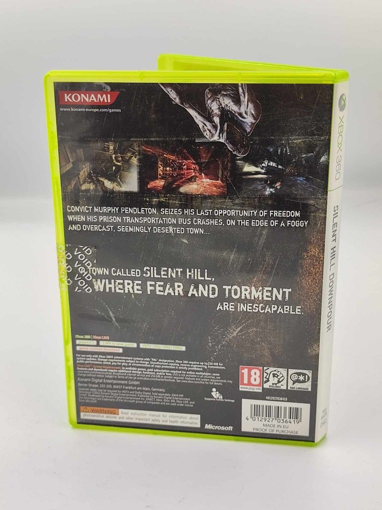 Silent Hill Downpour Xbox nr 5891