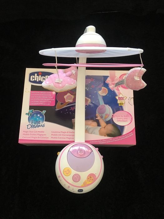 Brinquedo de berço Chicco com comando