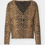 Uniseks panterkowy sweter kardigan Multi Leopard Cardigan Jaded London