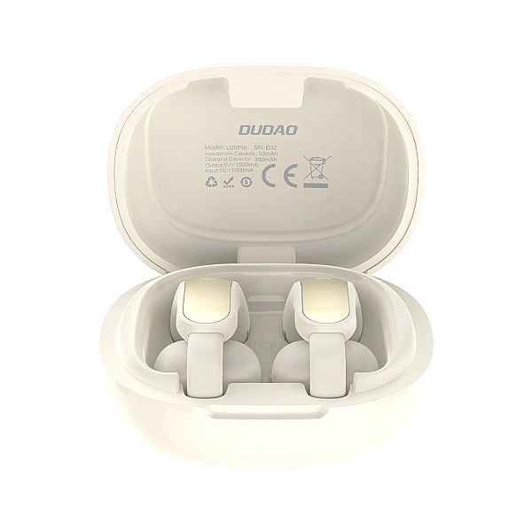 Słuchawki bezprzewodowe Dudao U20 Pro TWS Bluetooth - białe