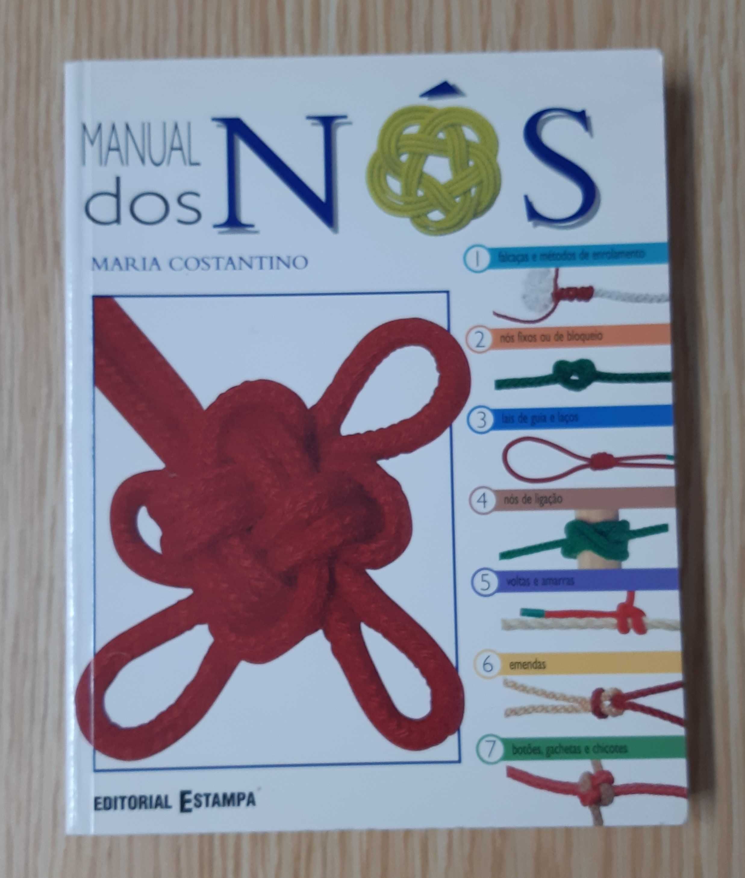 Livro Didático "Manual dos Nós" de Maria Constantino-NOVO