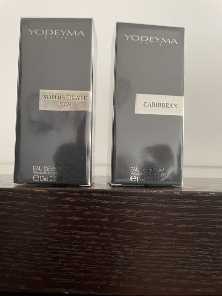 Dwa meskie perfumy yodeyma