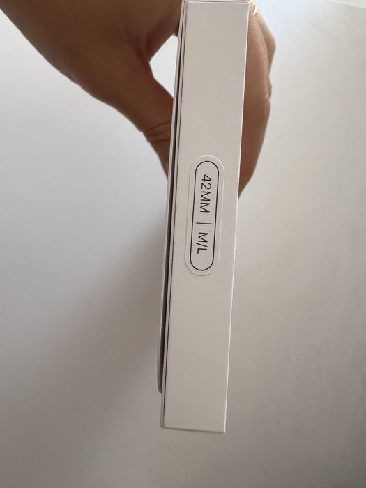 Oryginalny pasek do Apple Watch czarny 42 mm M/L