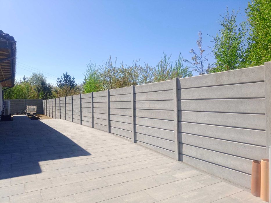 Ogrodzenia betonowe słupki do siatki Producent