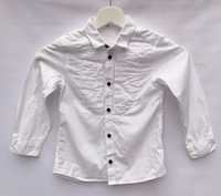 Koszula H&M 110 cm 4 5 lat Biała Elegancka Wizytowa