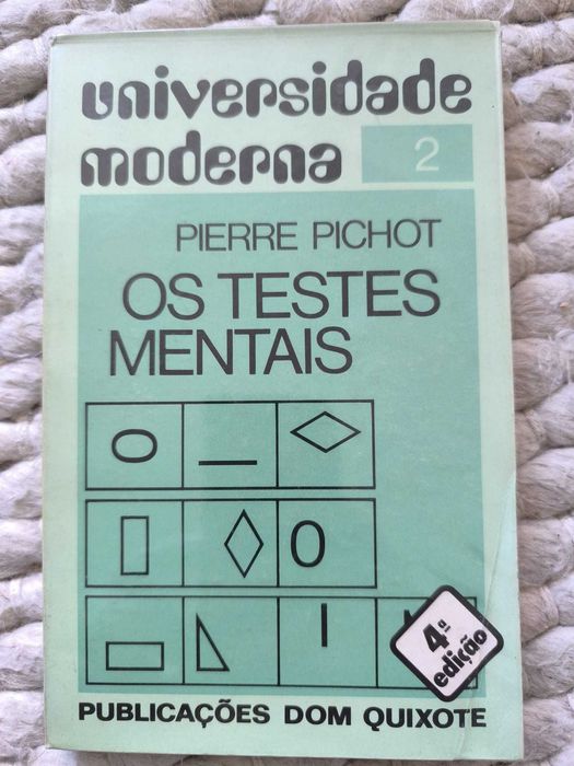 Livro "Os Testes Mentais" de Pierre Pichot
