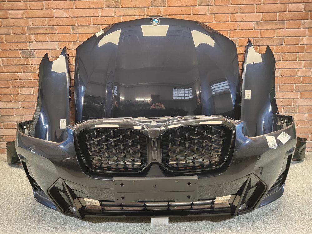 Передок BMW G01 G02 бампер капот крила установочна панель БМВ Г01 Г02
