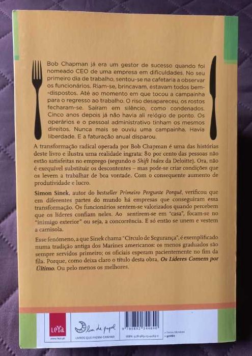 Os Líderes Comem por Último - Simon Sinek
