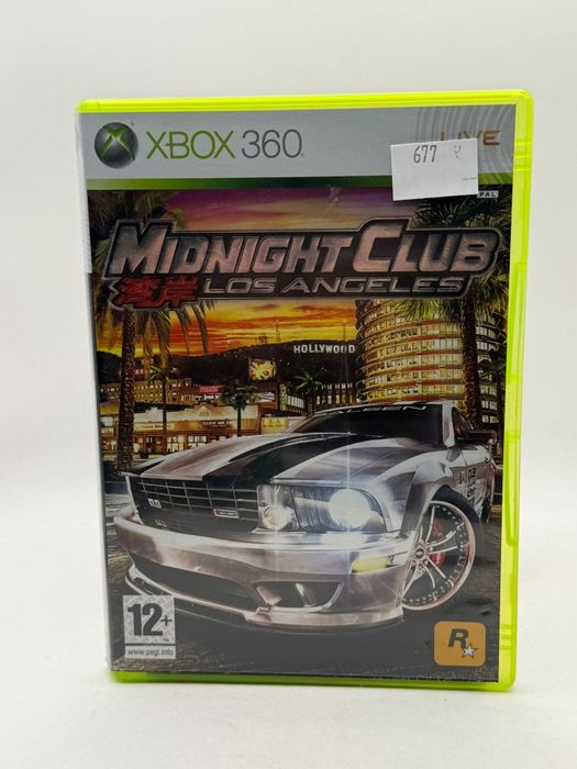 Midnight Club Los Angeles 3xA Xbox nr 0677