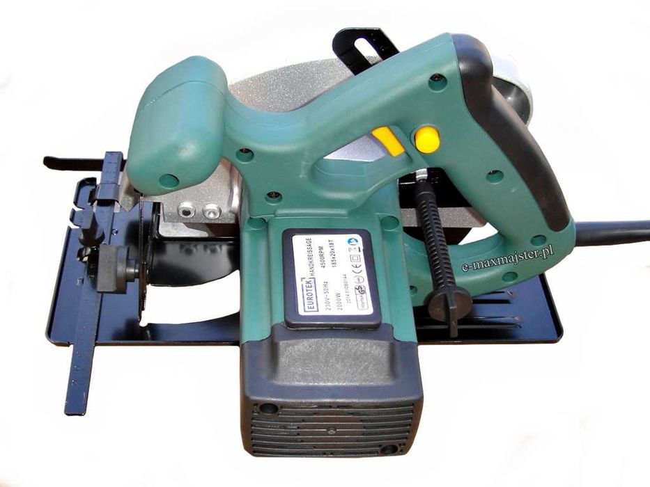 Profesjonalna PILARKA TARCZOWA, KRAJZEGA 1750 W 4 tarcze + laser