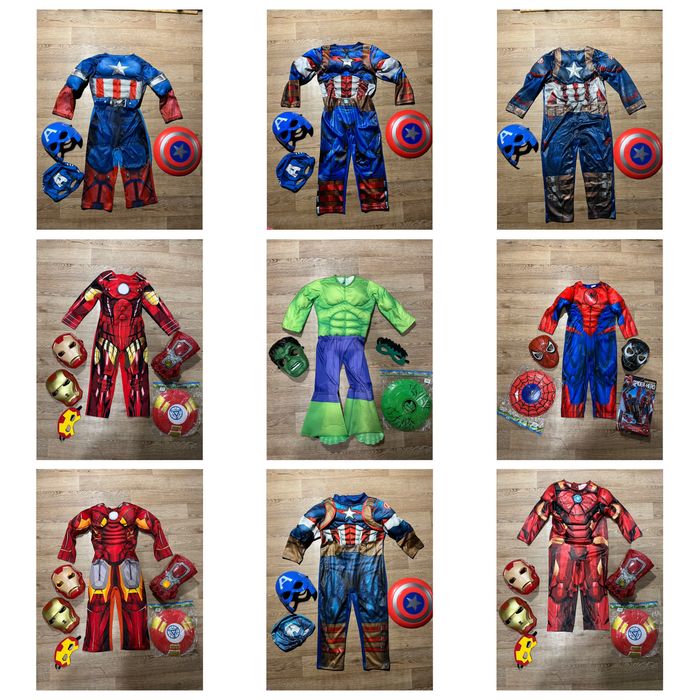 Карнавальный костюм супергерой на 3-4 года 98-104 см на праздник