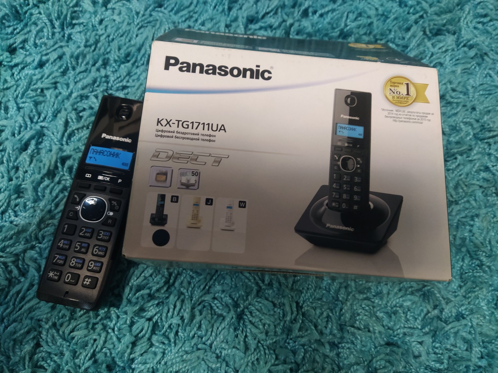 Телефон PANASONIC KX-TG1711UAB
Основні характеристики
Т