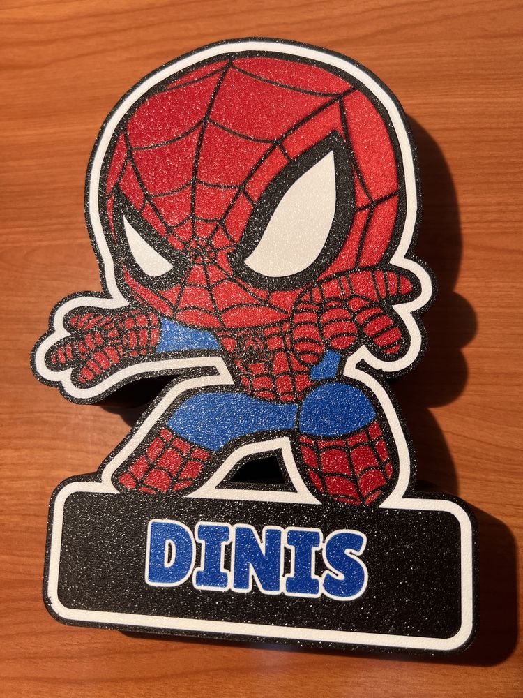 SpiderMan Personalizado em 3D