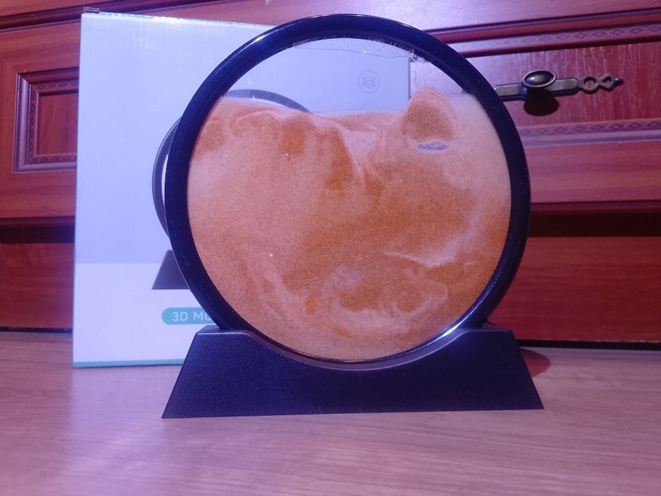 Діаметр 18 см.Пісочна 3Д картина, антістрес. Арт.91849