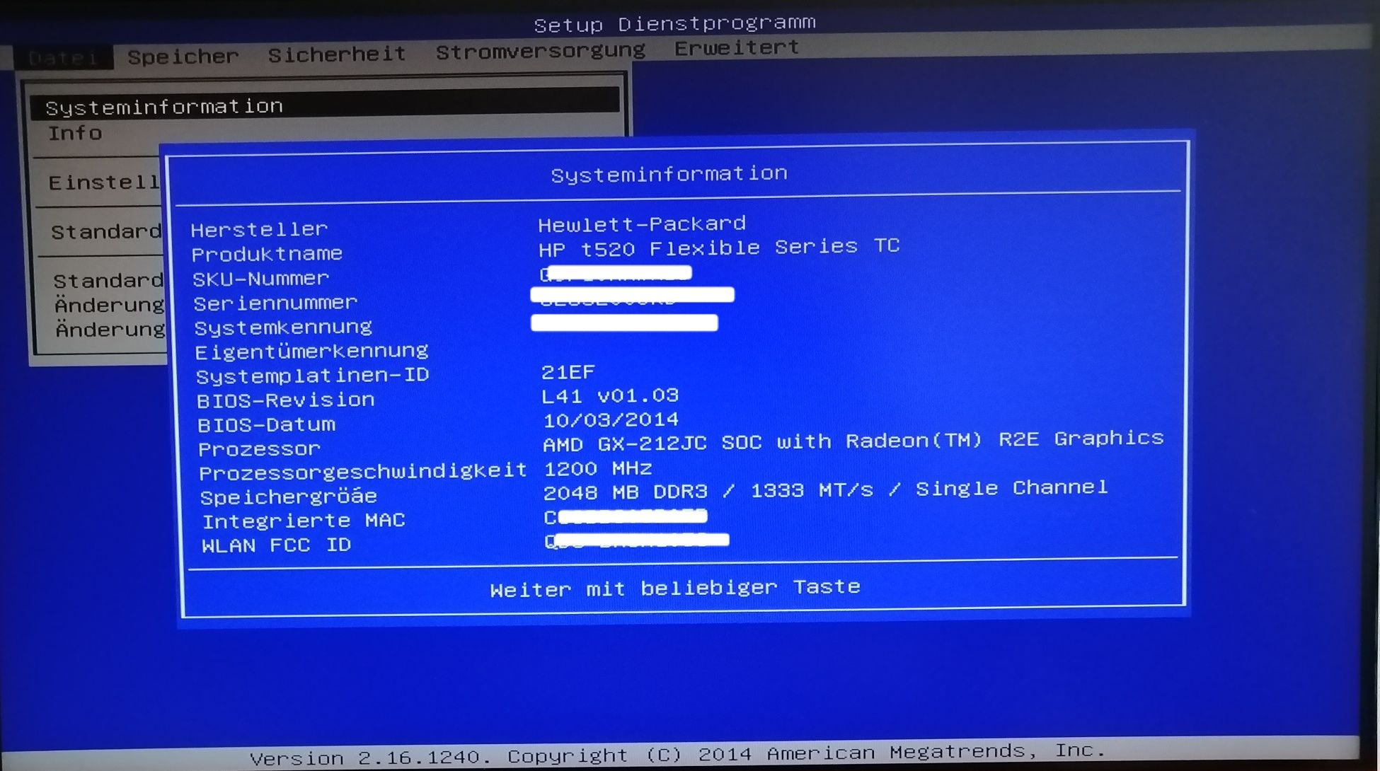 Komputer Hp T520 2x1.2 GHz