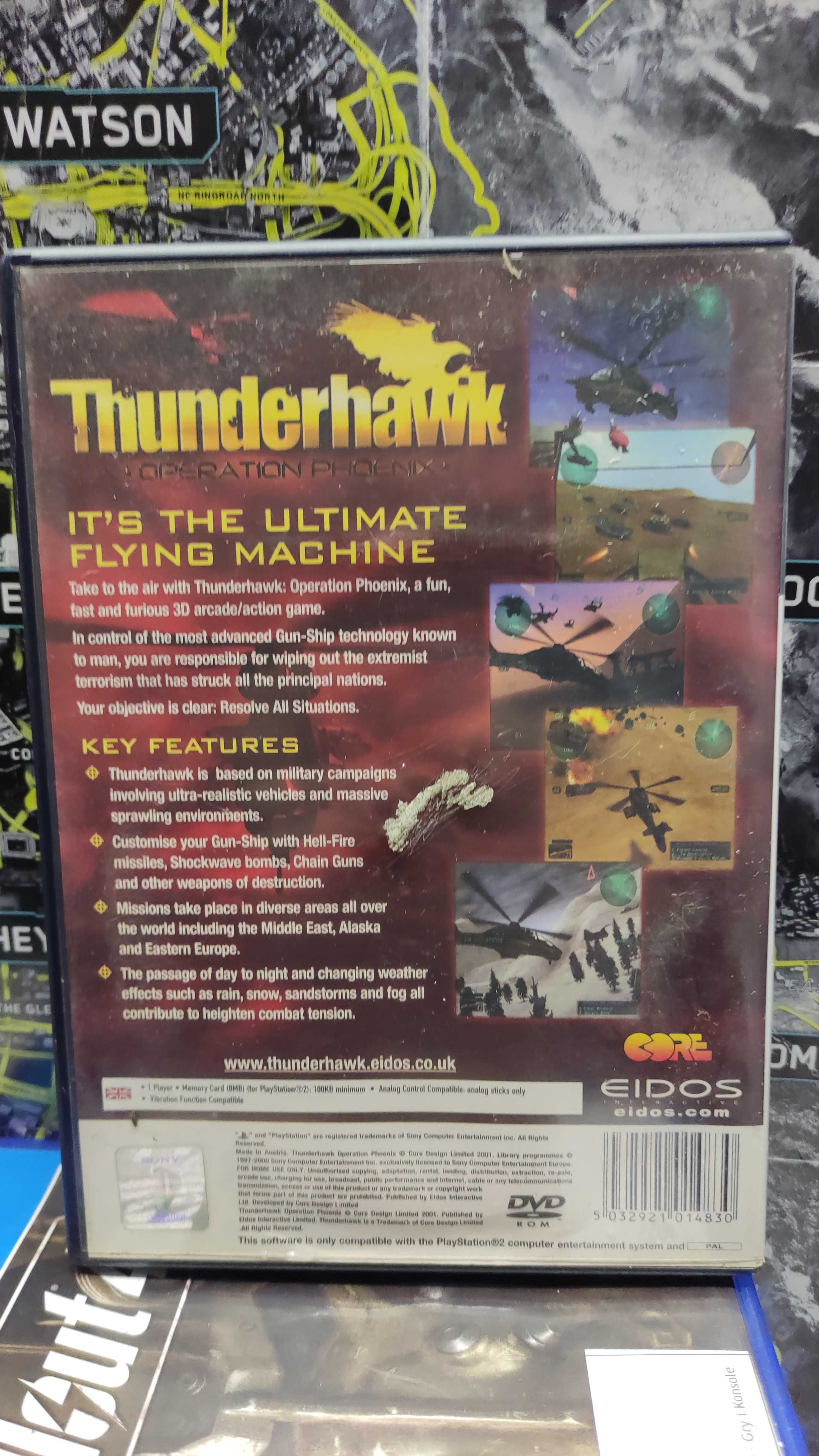 Thunderhawk | PS2 | Sklep | Kraków | Wysyłka | Wymiana