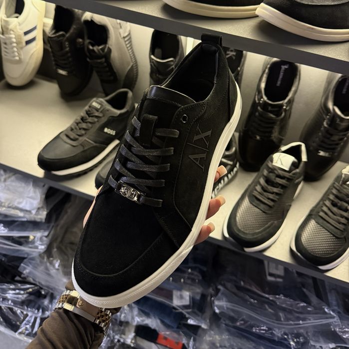 BREND Кеди чоловічі натуральний замш/шкіра 41,42,43,44,45 КИЇВ