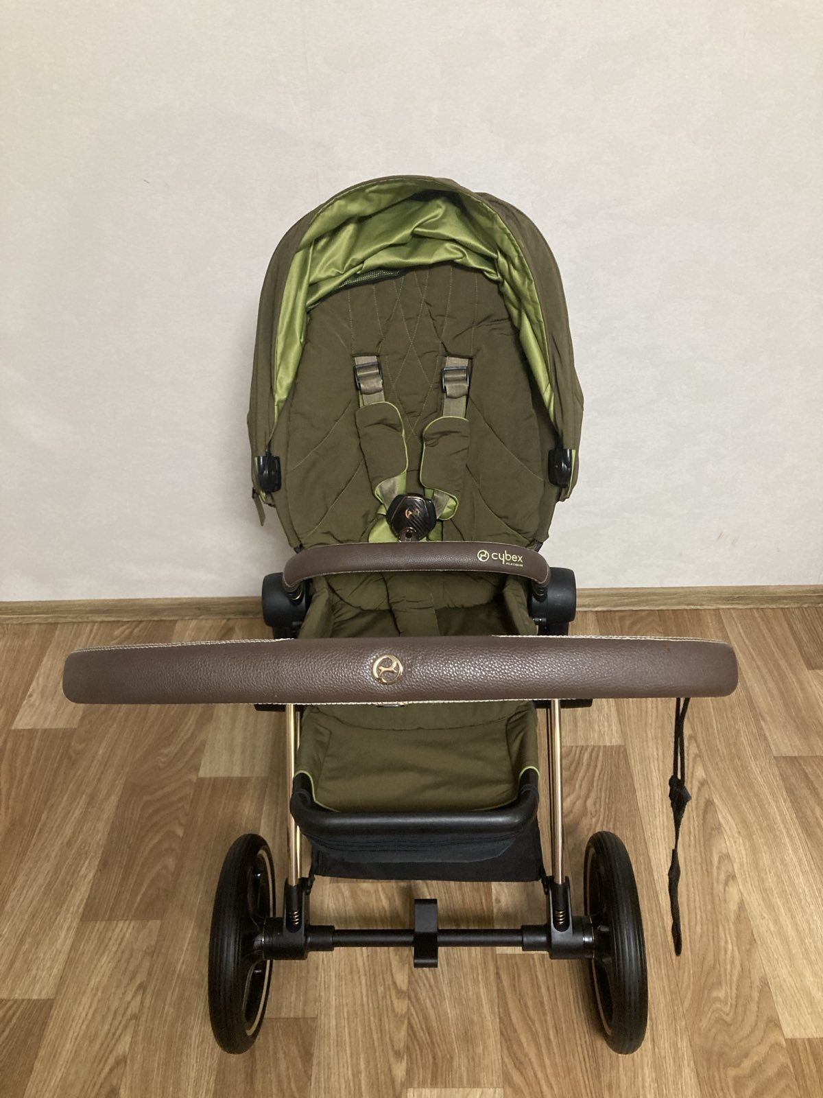 Cybex priam lux 2в1 Khaki Green Сайбекс Коляска