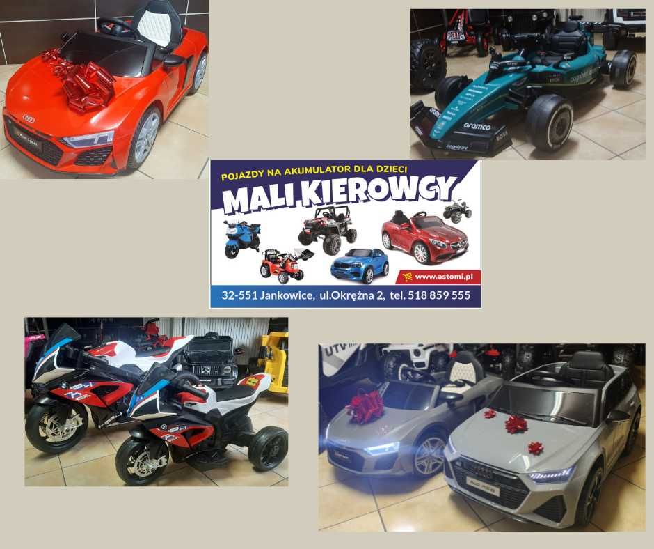Samochód Auto Motor na akumulator dla dzieci Odbiór Wysyłka Sklep