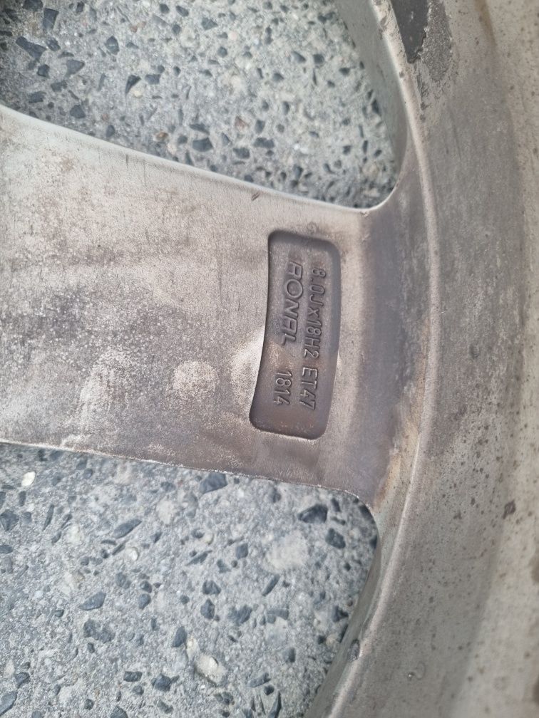 Koła Audi A4 A4 A6 5x122 245/45/18 opony zimowe