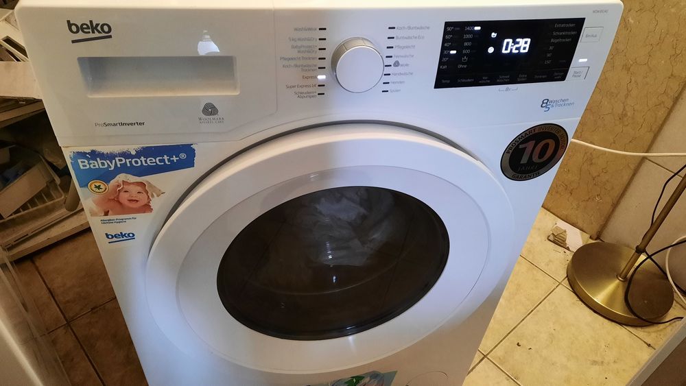 Pralka 8 kg z suszarką gwarancja