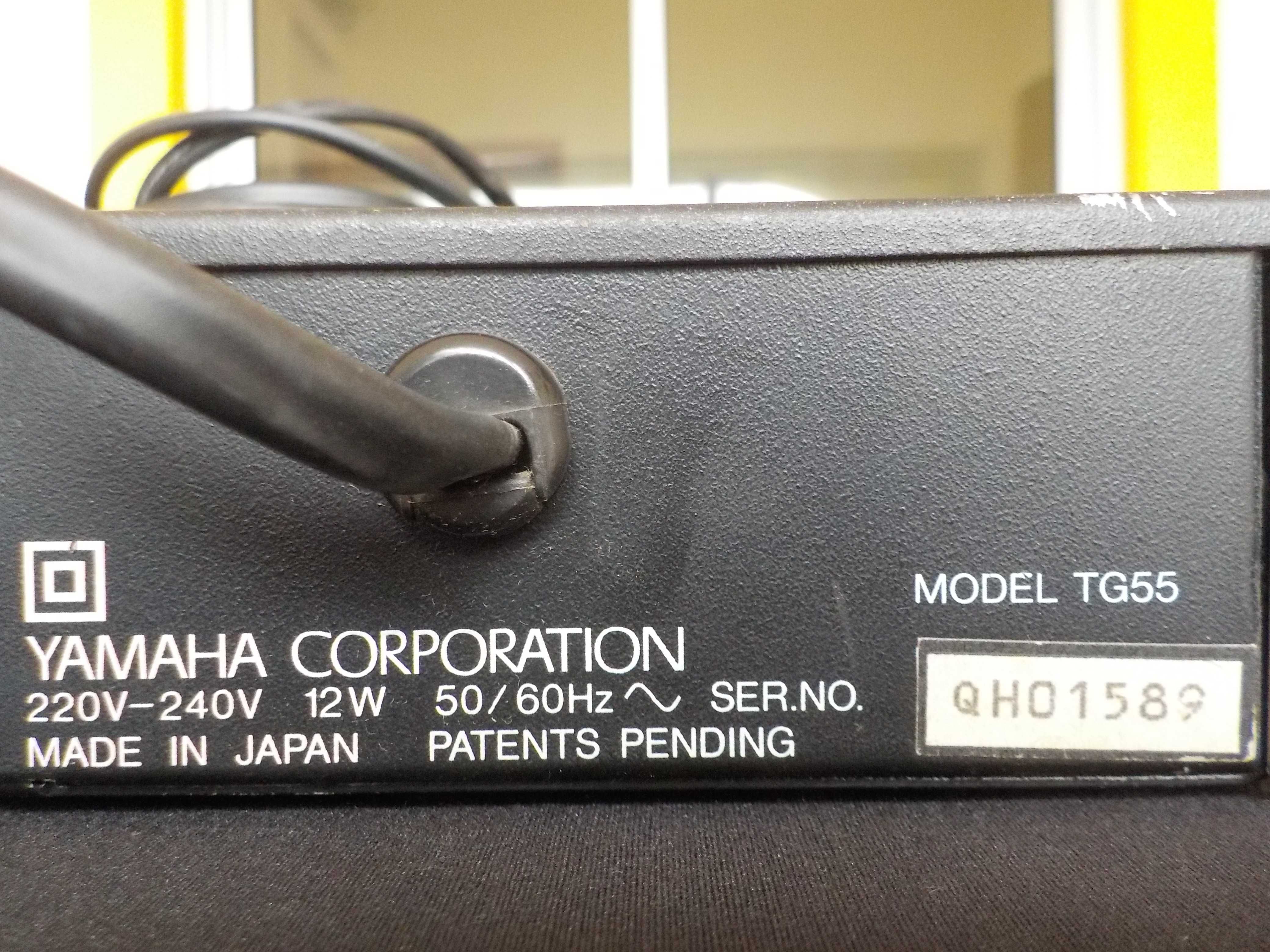 Yamaha TG 55 Tone Generator FM Synth Workstation