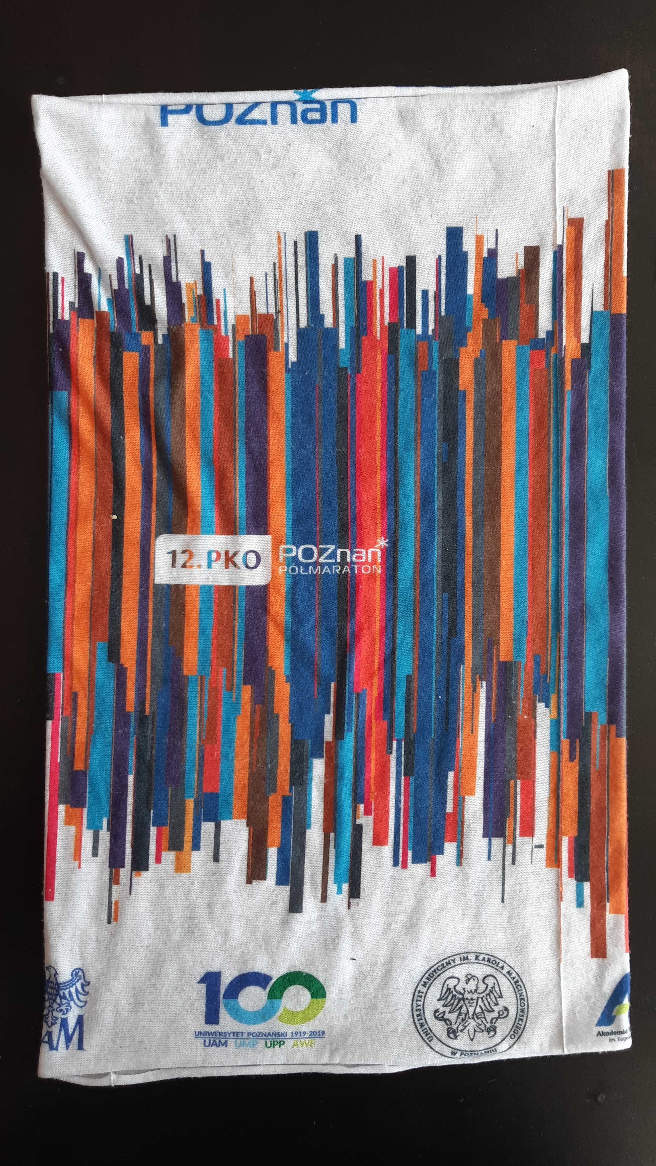 Komin, buff, chusta wielofunkcyjna 12 PKO Poznan Półmaraton
