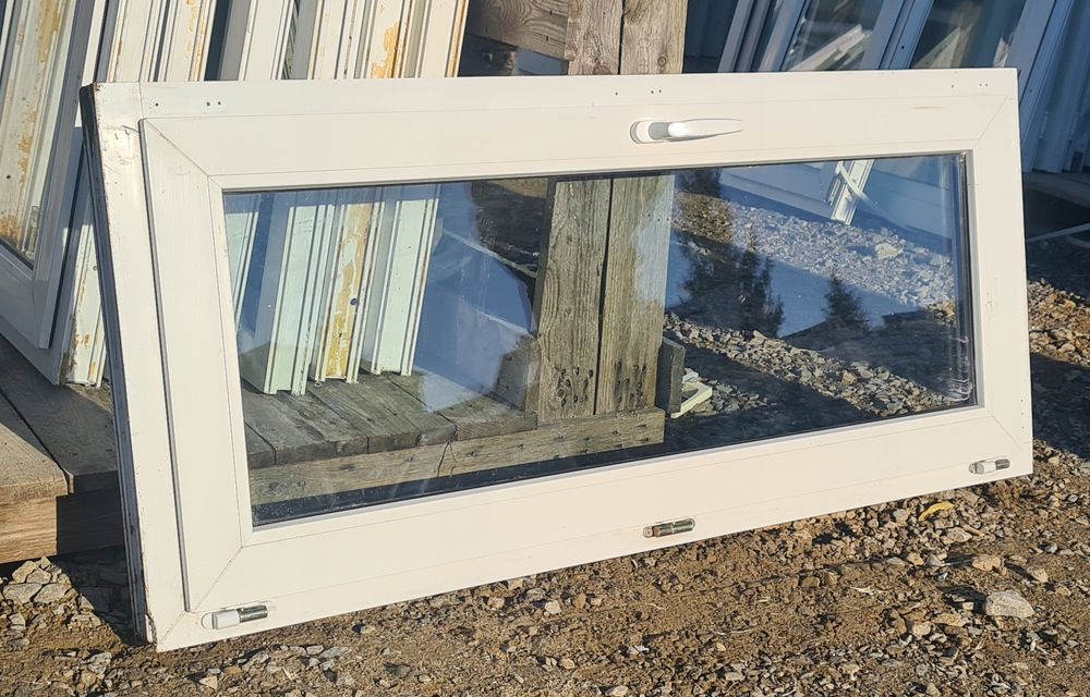 OKNA KacprzaK OKNO PCV 140x63 Używane Plastikowe Lider Okna OLX