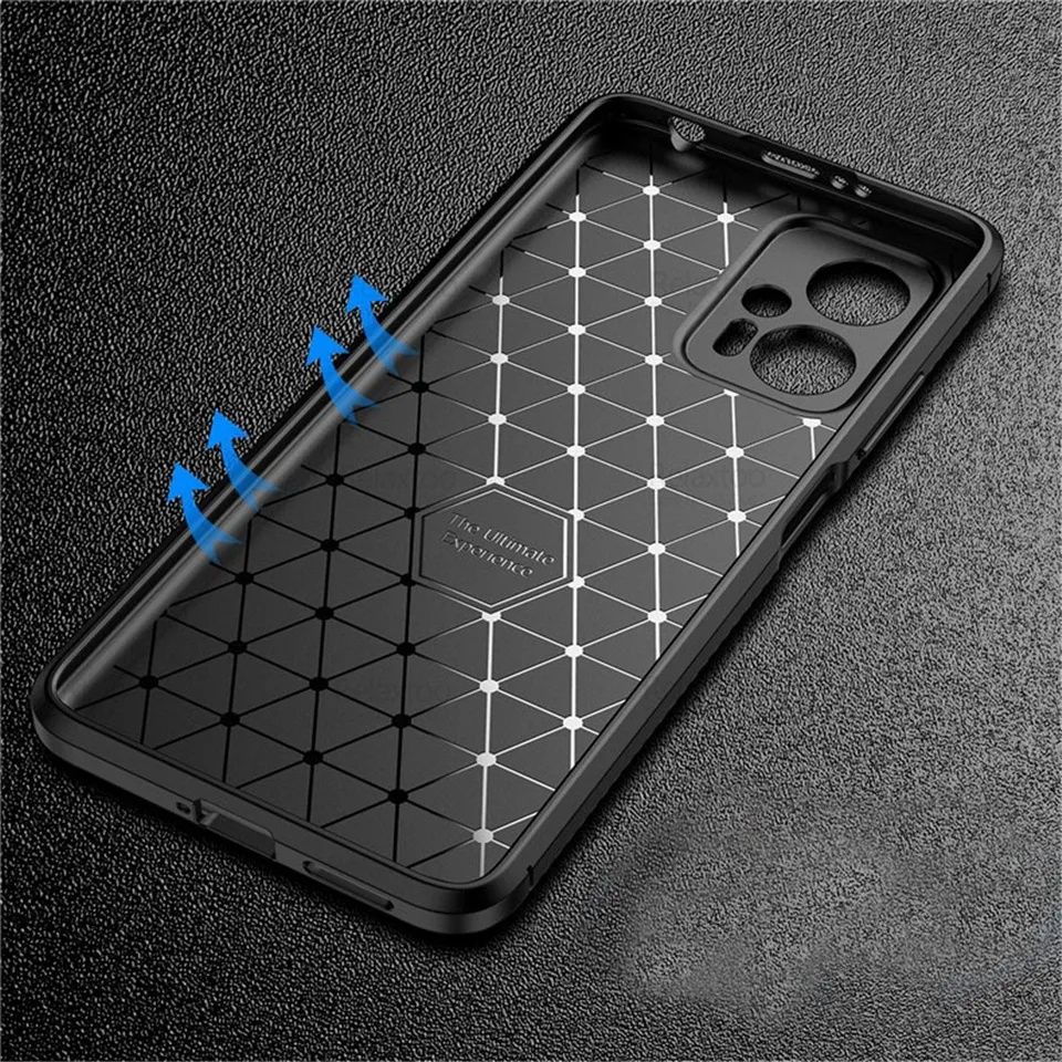 Capa T/ Fibra Carbono P/ Xiaomi Poco X5 Pró 5G/Redmi Note 12 Pró Speed