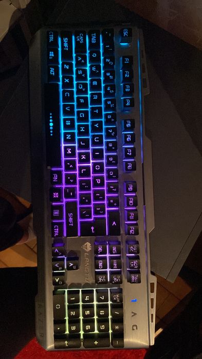 teclado langtu com leds