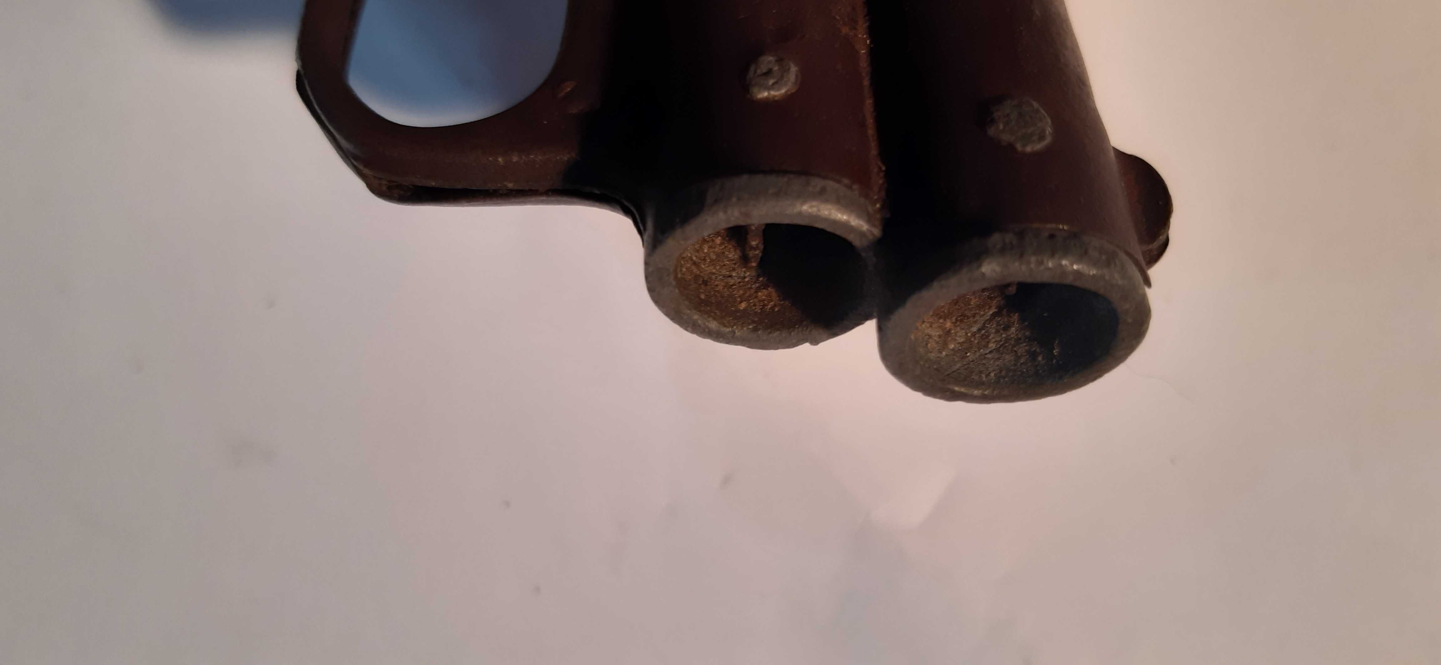 stara zabawka prl pistolet na korki pamiątka prl,