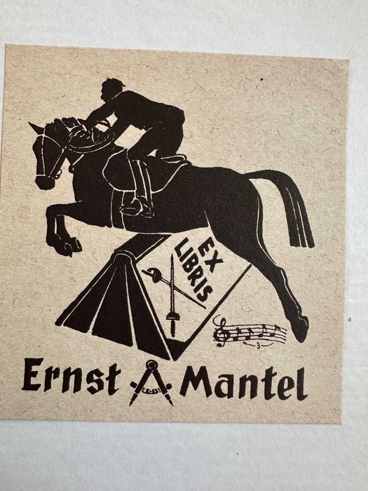 Książki z  XIX i XX wieku  w j. niemieckim 18 tytułów ornamenty